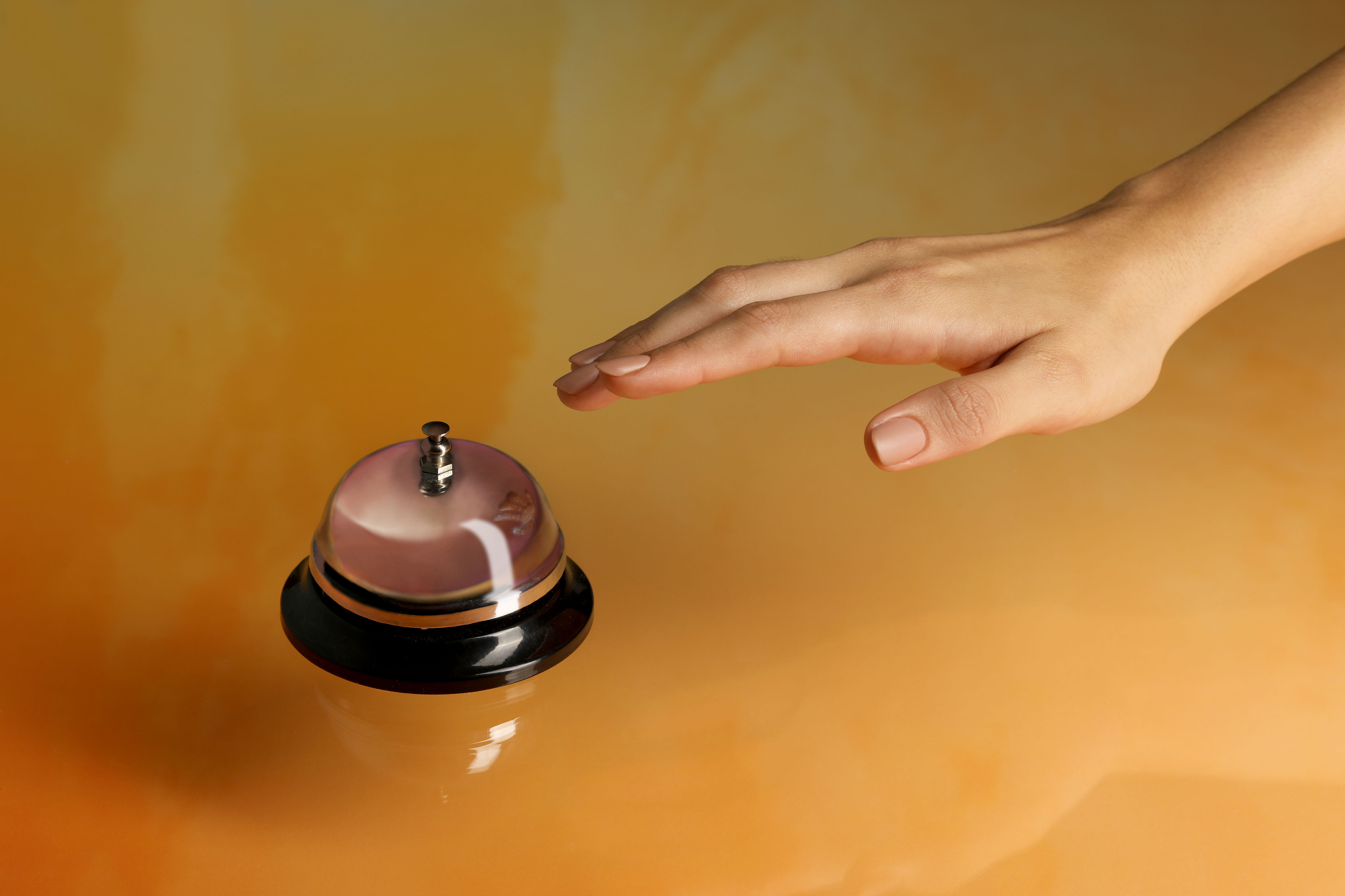 Concierge service bell